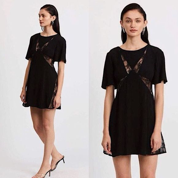 Third Form Dresses & Skirts - THIRD FORM LOOK IN LACE T DRESS
